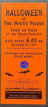 Load image into Gallery viewer, 2014 Barack Obama White House Halloween Invitation USA Political

