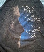 Load image into Gallery viewer, 1982 Phil Collins Vintage Original Concert T-Shirt Tee Jays Large
