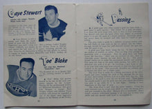 Load image into Gallery viewer, 1947-1948 Hap Day How To Play Better Hockey Booklet Quaker Oats Premium + Photos
