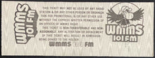 Load image into Gallery viewer, 1982 The Who Richfield Coliseum Concert Ticket Keith Moon Pete Townshend Vintage
