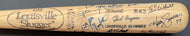 Toronto Blue Jays Signed x18 Louisville Baseball Bat Autographed Moseby Key Ault