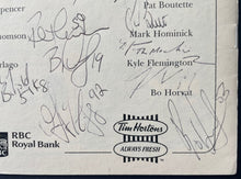 Load image into Gallery viewer, 2010 St. Thomas Sports Celebrity Dinner Signed Program Autographed NHL Vintage
