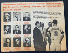 Load image into Gallery viewer, 1966 World Series Scorecard Baltimore Orioles v LA Dodgers MLB Baseball Vintage
