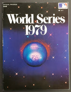 1979 Official MLB World Series Program Pittsburgh Pirates vs Baltimore Orioles