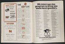 Load image into Gallery viewer, 1974 27th Annual NHL All Star Game Program Hockey @ Chicago Stadium Seals Kings
