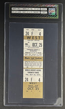 Load image into Gallery viewer, 1974 WHA Hockey Game Full Ticket Maple Leaf Gardens Winnipeg Jets vs Toros Icert
