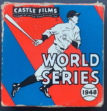 Load image into Gallery viewer, 1948 World Series Castle Films 16mm Highlight Cleveland Indians v. Boston Braves

