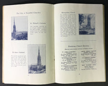 Load image into Gallery viewer, 1924 Toronto Ontario Grayline Bus Travel Brochure Historical Eatons Advertising
