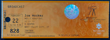 Load image into Gallery viewer, 2002 Salt Lake City Olympics Men&#39;s Hockey Semi-Finals Ticket Canada Belarus
