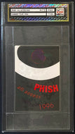 1996 Phish Summer Tour All Access Pass Vintage Concert Music icert NM+ 7.5