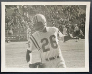 1970 Montreal Alouettes RB Moses Denson B&W Type 1 Photo CFL Football Vintage