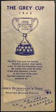 Load image into Gallery viewer, 1952 CFL Football 40th Grey Cup Promotional Brochure Argonauts Edmonton Eskimos
