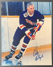 Load image into Gallery viewer, Andy Bathgate Autographed New York Rangers NHL Hockey Photo Signed HOFer
