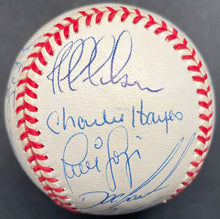 Load image into Gallery viewer, 1997 New York Yankees Team Signed Baseball Autographed JSA Jeter Rivera Torre
