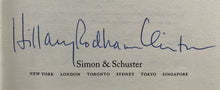Load image into Gallery viewer, 1996 Signed First Lady Hillary Clinton It Takes A Village Book Autographed JSA

