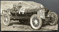 1911 Vintage Type 1 Caleb Bragg Auto Racing Photo Around First Ever Indy 500 LOA