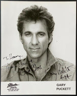 Signed Gary Puckett Paradise Artists Autographed Publicity Photo Union Gap