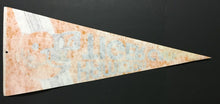 Load image into Gallery viewer, 1980&#39;s CFL Football Pennant Hamilton Tiger Cats Eastern Division Champs 28&quot;
