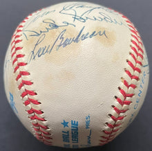 Load image into Gallery viewer, MLB Hall of Famers Signed Baseball Autographed x9 Spahn Musial Snider Mathews +
