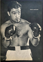 Load image into Gallery viewer, 1954 Boxing Yearbook Rocky Marciano Cover Rare Vintage Fighter Of The Year
