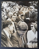 1961 President Elect John F Kennedy Vintage 1 Photo Orange Bowl Missouri vs Navy