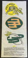 1960s CFL Football Transfers Saskatchewan Roughriders Tiger Cats Eskimos Rare