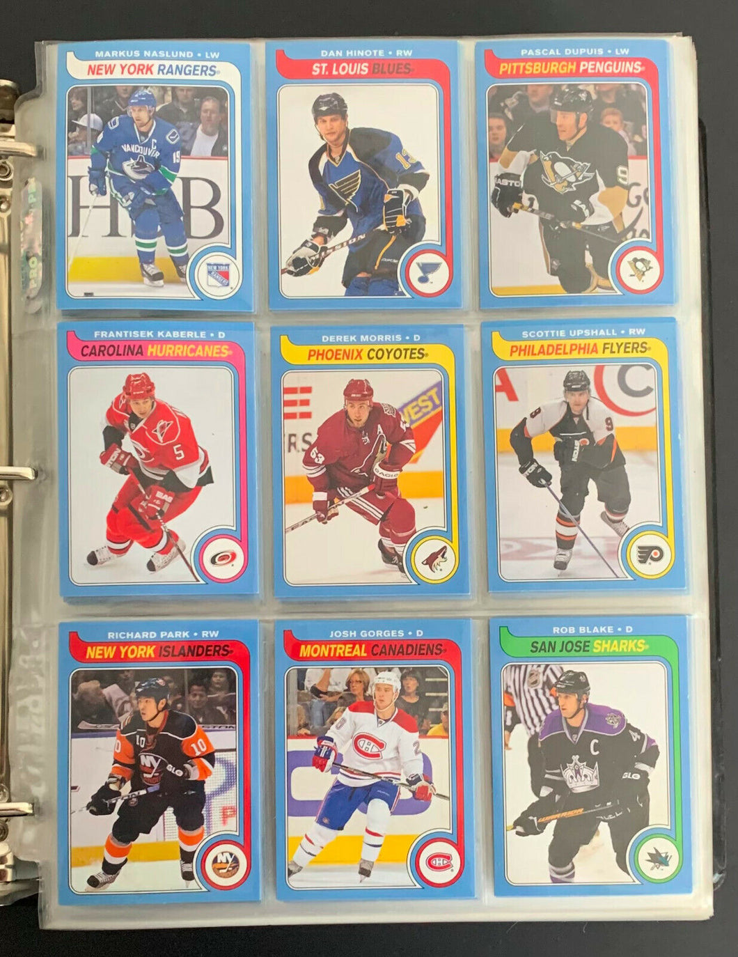 2008-09 OPC Hockey Retro Complete Set 800/800 NHL Sports Cards O-Pee-Chee