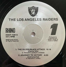 Load image into Gallery viewer, 1986 The Los Angeles Raiders NFL Football LP Record Album Silver Back Attack
