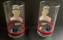 Load image into Gallery viewer, 1984 Montreal Expos Set of 4 Drinking Glass Set MLB Baseball Rose Dawson Vintage
