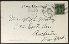 Load image into Gallery viewer, 1906 Worlds Fastest Record Frank Marriott Postcard Stanley Steamer Daytona Rare
