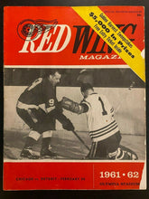 Load image into Gallery viewer, 1962 NHL Signed Hockey Program Detroit Red Wings Autographed Lindsay Mikita + 5
