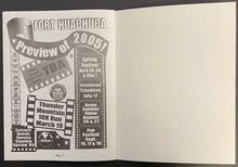 Load image into Gallery viewer, 2005 US Armed Forces Boxing Championship Site Poster + Program Fort Huachuca
