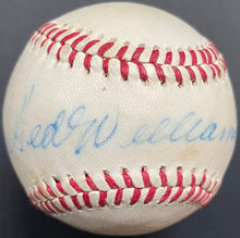 Load image into Gallery viewer, 1964 Ted Williams Autographed Original Box Sears Roebucks Baseball Signed LOA
