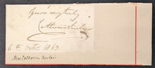 Load image into Gallery viewer, Catherine Sinclair Scottish Novelist Autographed Signed Cut Vintage Writer
