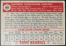 Load image into Gallery viewer, 1952 Topps Baseball #302 Max Surkont MLB Card Boston Braves 5th Series
