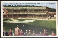 1915 Polo Grounds New York Giants MLB Baseball Stadium Postcard VTG