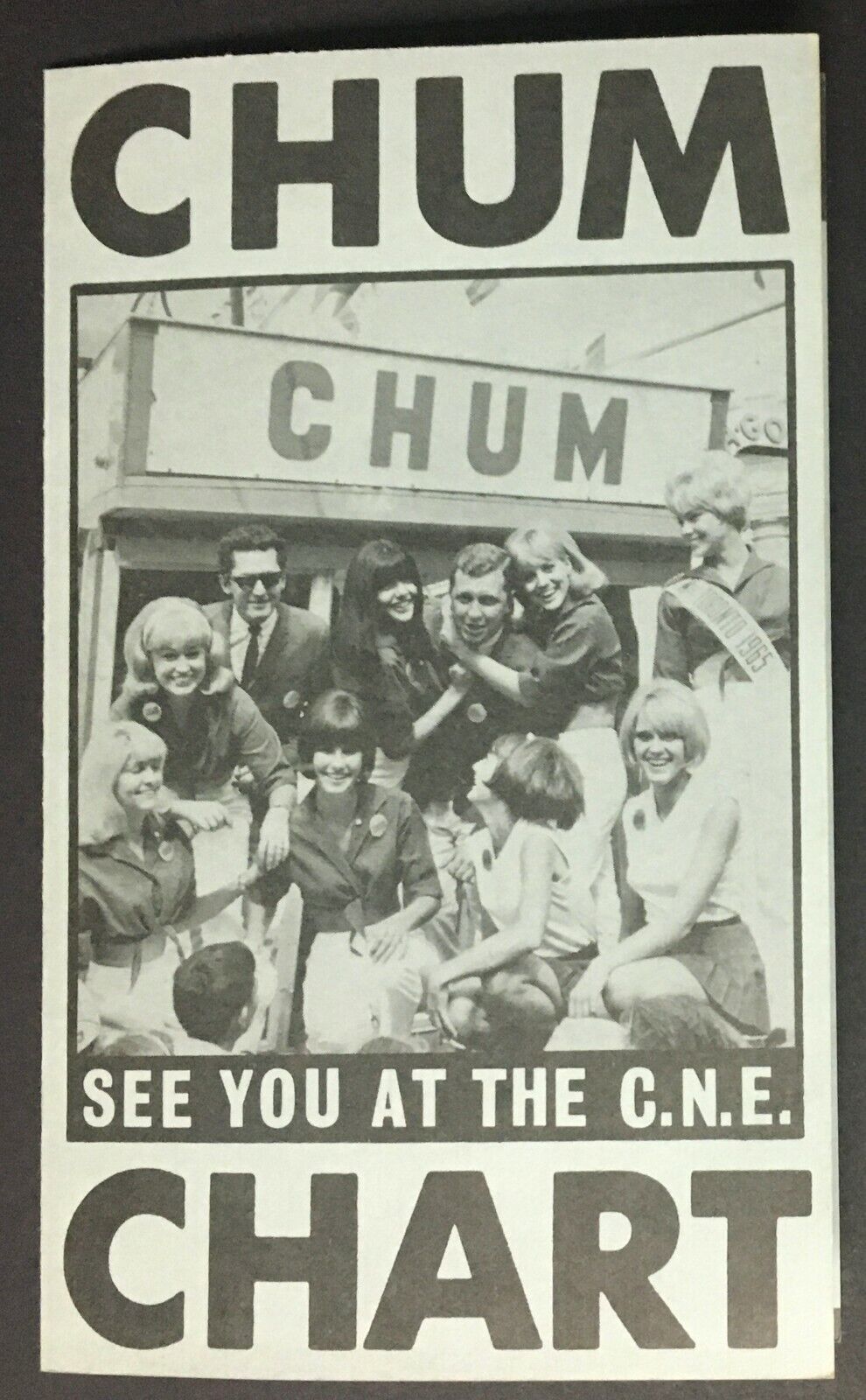 1965 Chum Radio Survey Chart Toronto The Beatles Bob Dylan Righteous Bros