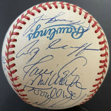 Load image into Gallery viewer, 1997 Atlanta Braves Team Signed Rawlings Baseball 23 Autos Maddux Smoltz JSA LOA
