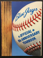 1986 Toronto Blue Jays Baseball Yearbook 10th Anniversary MLB Vintage