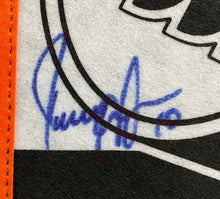 Load image into Gallery viewer, 1990 Signed NHL Hockey Philadelphia Flyers Pennant Autographed Mark Howe Vintage

