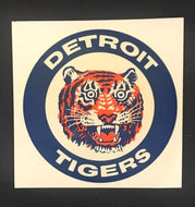 1960 Detroit Tigers Decal Water Slide Vintage MLB Baseball Michigan USA Vtg NOS