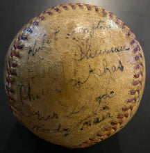Load image into Gallery viewer, 1943 Toronto Maple Leafs Baseball Team Signed Ball Autographed Burleigh Grimes
