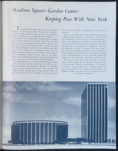 Load image into Gallery viewer, 1968 Madison Square Garden Grand Opening Program New York Bob Hope Bing Crosby
