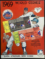 1969 New York Mets World Series Ticket Stubs Games 4 & 5 Clincher with Program