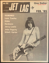 Load image into Gallery viewer, 1985 Jet Lag Magazine Featuring Ramones Cover Story Punk Rock Music Kinks
