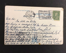 Load image into Gallery viewer, 1930 NHL Hockey Game Played At Boston Gardens New North Station Post Card Post
