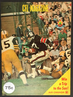 1969 CFL Football Program CNE Stadium Toronto Argonauts vs Ottawa Rough Riders