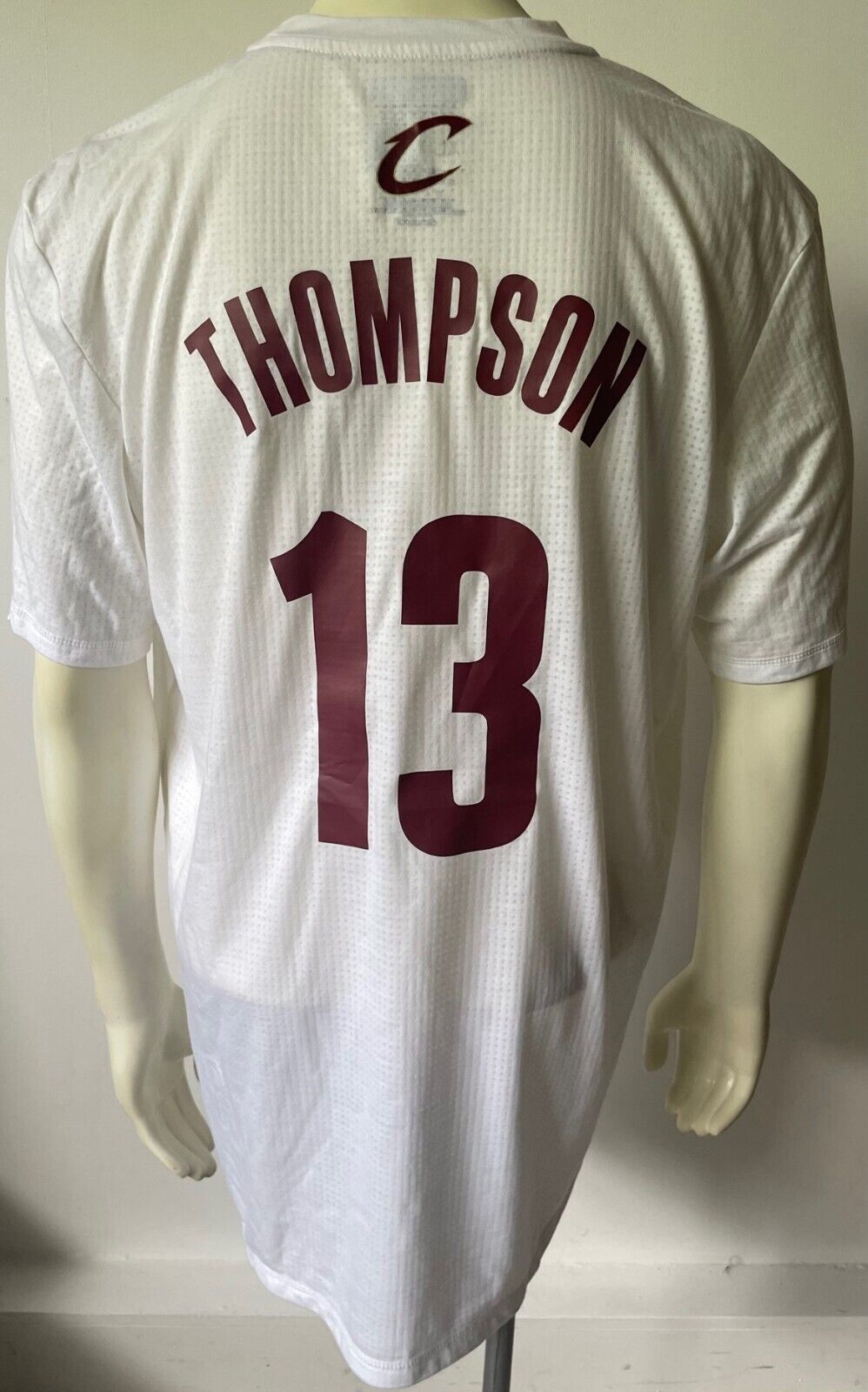 2016 NBA Finals Game Worn Tristan Thompson Used Shooting Shirt NBA MeiGrey LOA