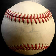 Frank Thomas Signed Gene Budig Baseball MLB Autographed White Sox HOFer JSA COA