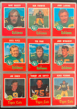 Load image into Gallery viewer, 1971 O-Pee-Chee OPC CFL Football Complete Set 1-132 Cards Rookie Theismann RC
